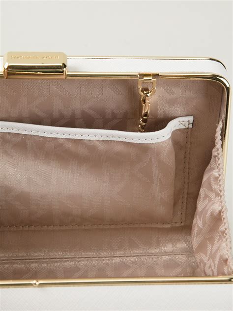 white michael kors clutch bag|Michael Kors clutches on sale.